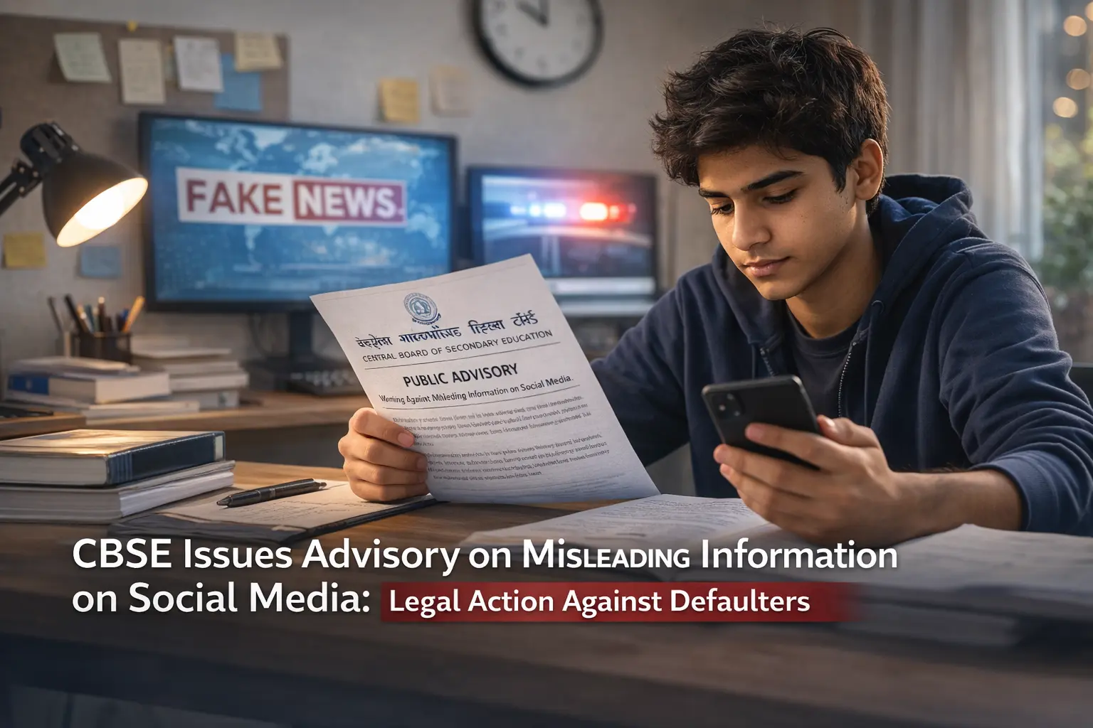 CBSE Issues Advisory on Misleading Information on Social Media: Legal Action Against Defaulters