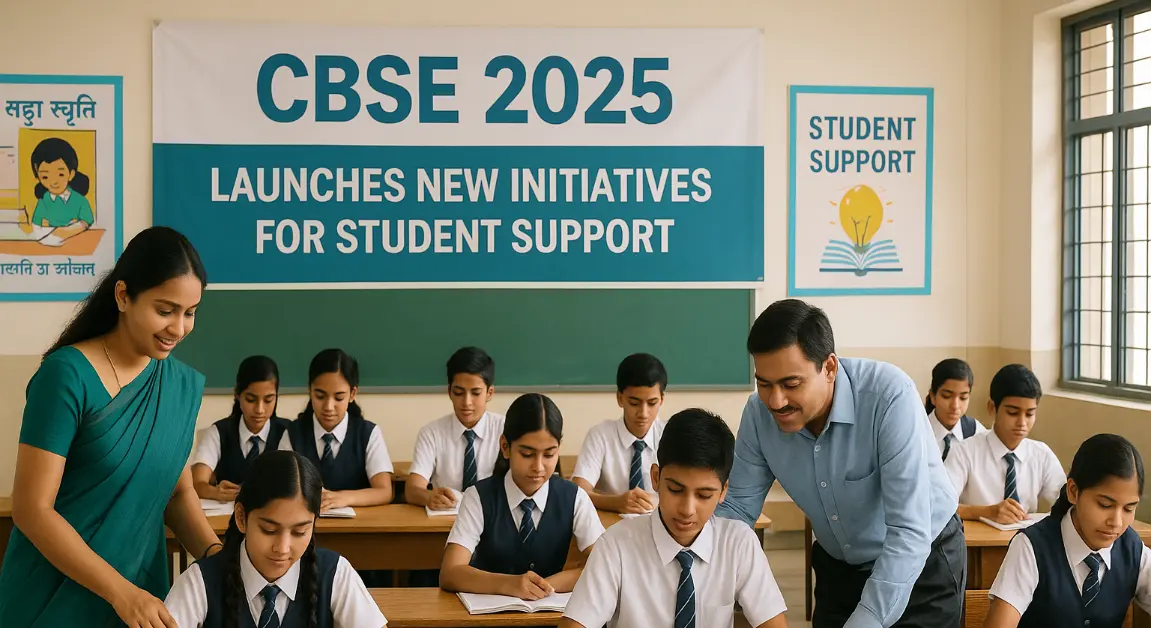 CBSE launches new initiatives for Student support for the 2025 academic year 