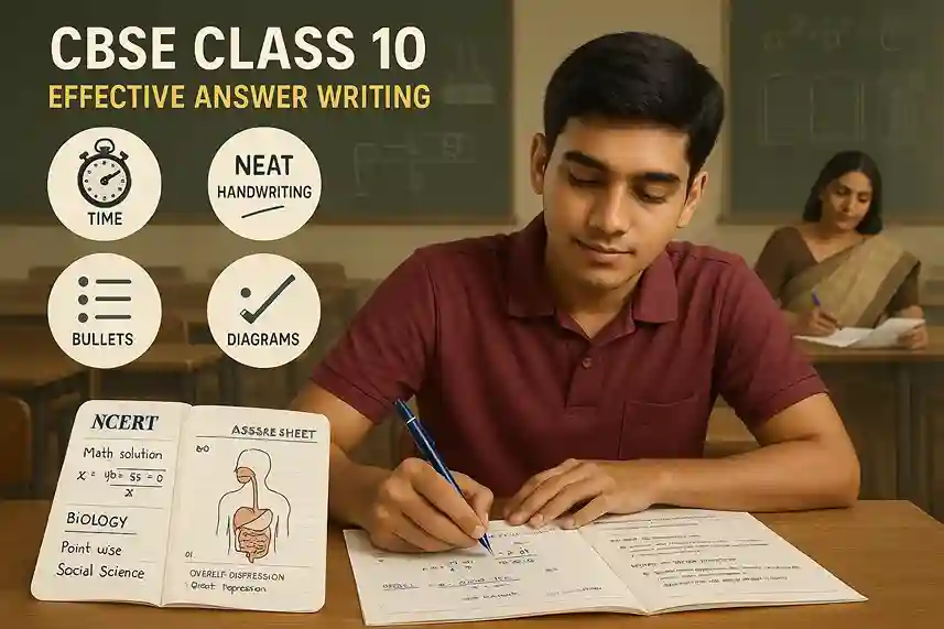 Top Scoring CBSE Exam Answer Writing Tips (With Subject-Wise Examples)
