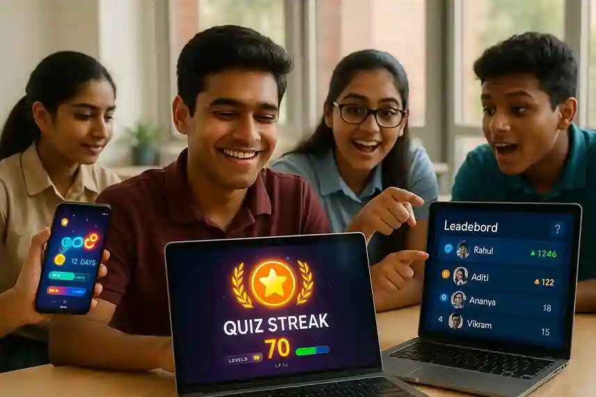 Quiz Streaks and Leaderboards: How Edzy Uses Game Mechanics to Improve Scores