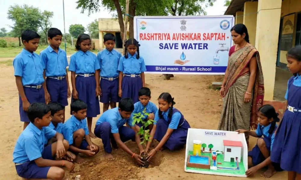 Rashtriya Avishkar Saptah 2025-26: Emphasizing Tree Plantation and Water Conservation