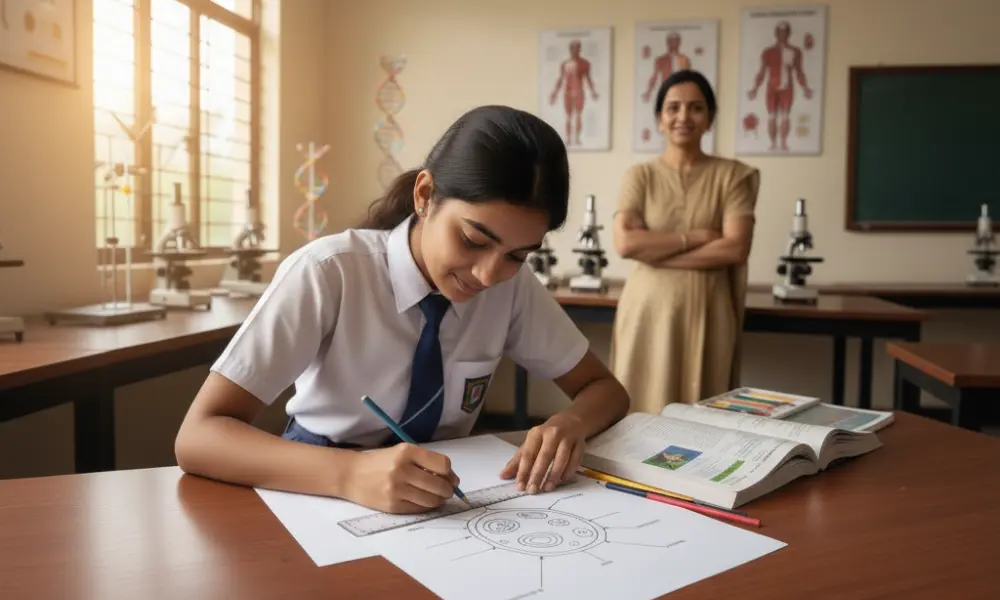 Mastering NCERT Diagrams: Tips to Score Full Marks in Biology