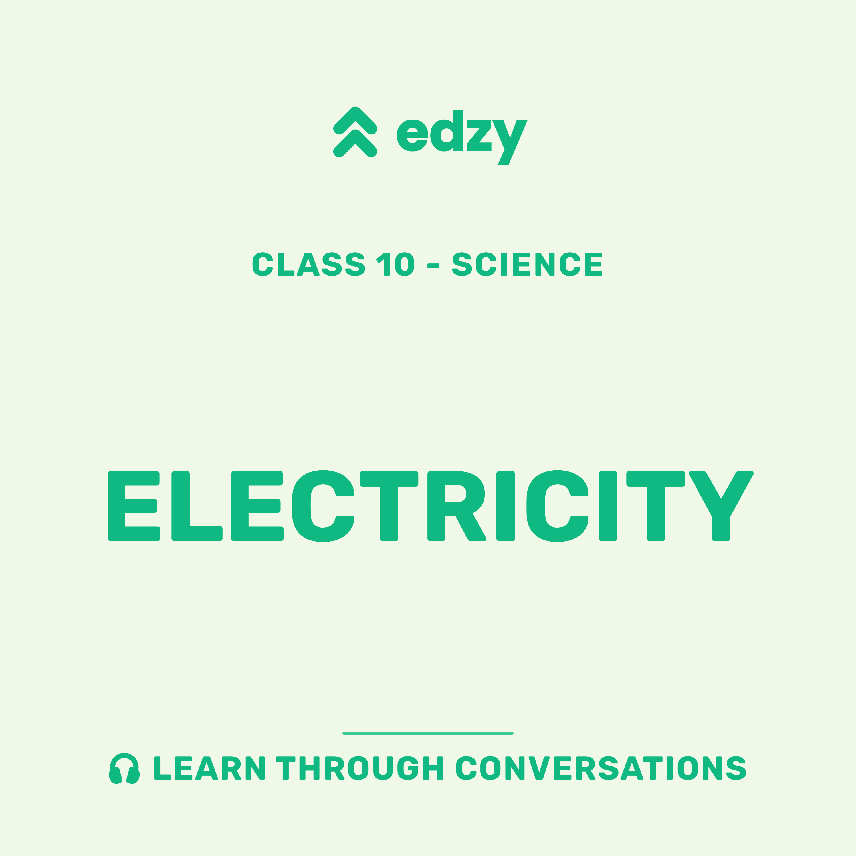 Science | Chapter 11: Electricity Science | Chapter 11: Electricity
