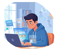 Plays live rounds illustration