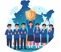 School ranks nationally illustration